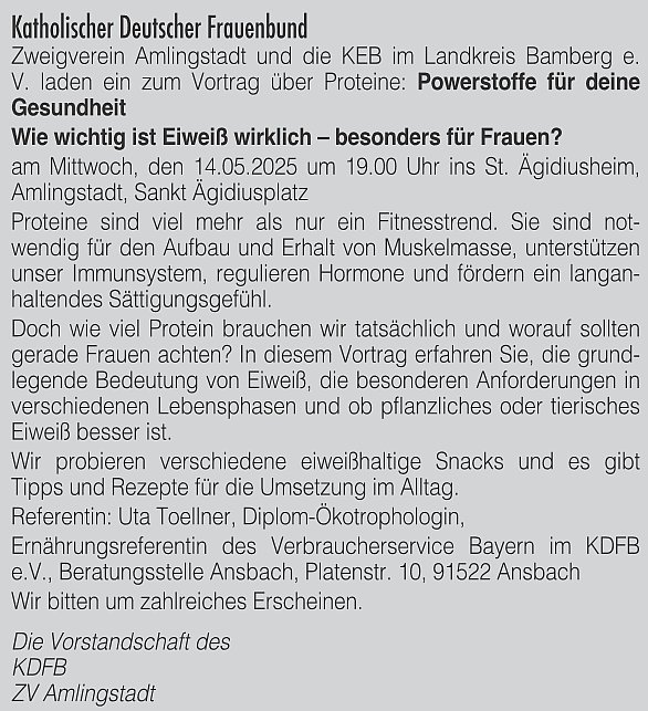 Veranstaltung