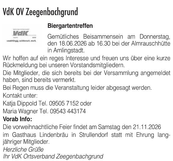 Veranstaltung