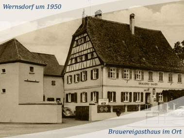 Wernsdorf um 1950