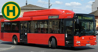 Buslinien in der Gemeinde Strullendorf