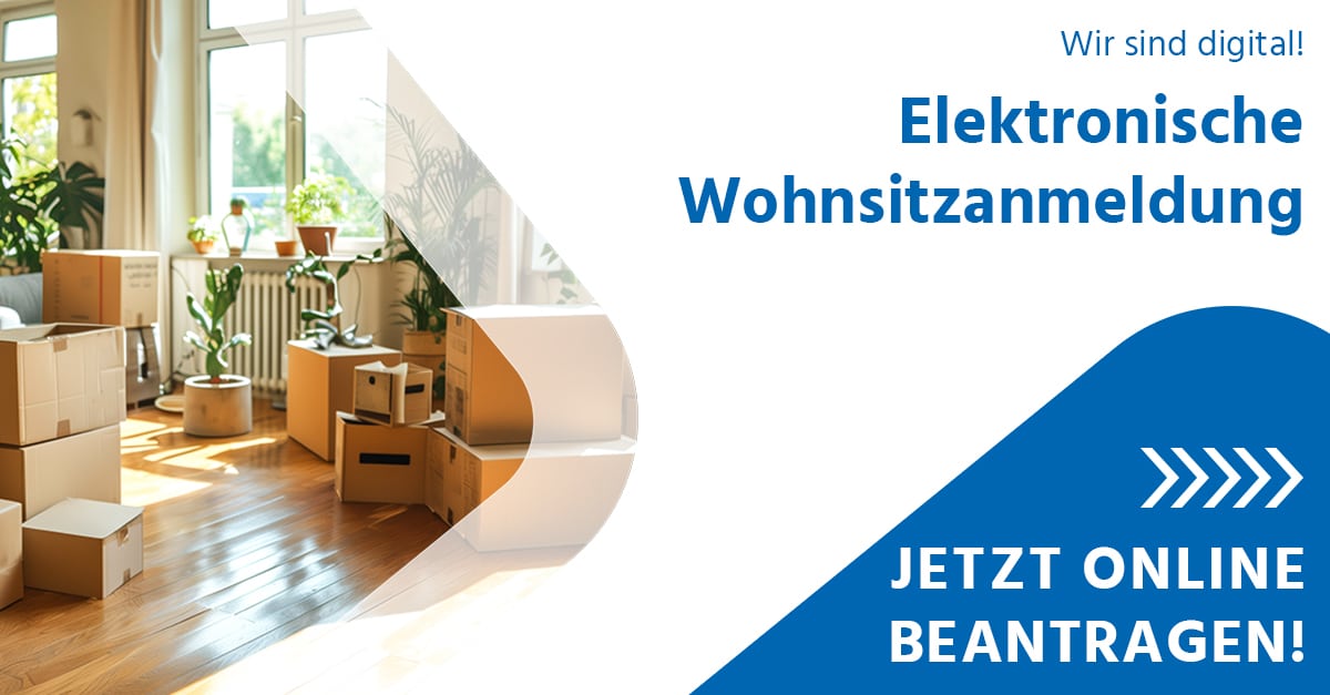Elektronische Wohnsitzanmeldung - Wohnsitz online anmelden jetzt bequem digital erledigen